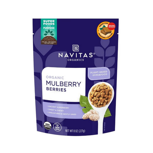 Navitas Organics, Organics Mulberry Berries, 8 Oz