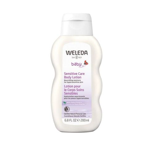 Weleda, Mallow White Baby Body Lotion, 6.8 Oz