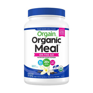 Orgain, Organic Meal Powder Vanilla Bean, 2.01 lbs