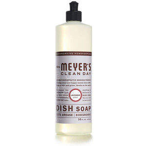 Mrs. Meyer's, Liquid Dish Soap Lavender, Case of 6 X 16 Oz