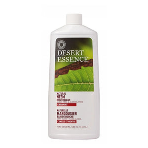 Desert Essence, Natural Neem Mouthwash Cinnamint, 16 Oz
