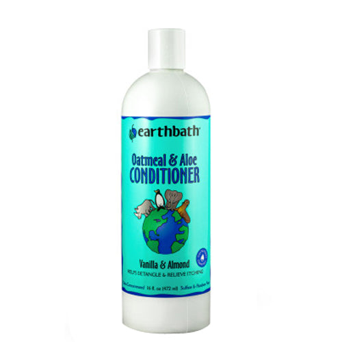 Earthbath, Oatmeal Creme Rinse & Conditioner, Vanilla Almond 16 fl oz