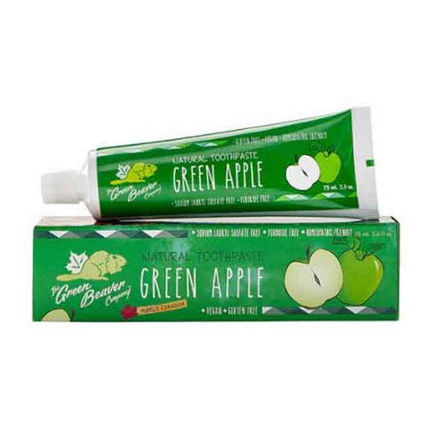 Green Beaver, Natural Toothpaste Green Apple, Green Apple 2.5 fl oz