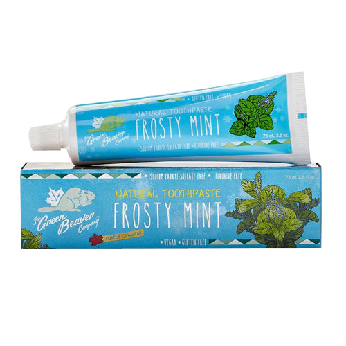 Green Beaver, Natural Toothpaste Frosty Mint, Frosty Mint 2.5 fl oz
