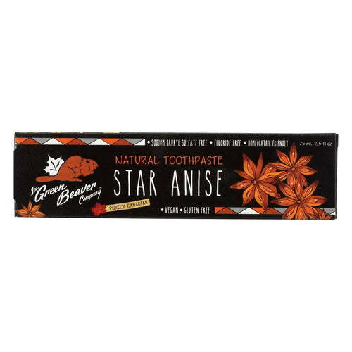 Green Beaver, Natural Toothpaste Star Anise, Star Anise 2.5 fl oz
