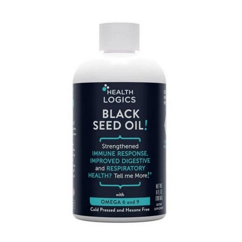 Health Logics, Black Seed Oil, 6 Oz