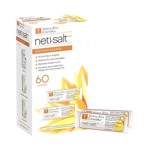 Himalayan Institute, Neti Salt Refill Sachet, 60 Sachets