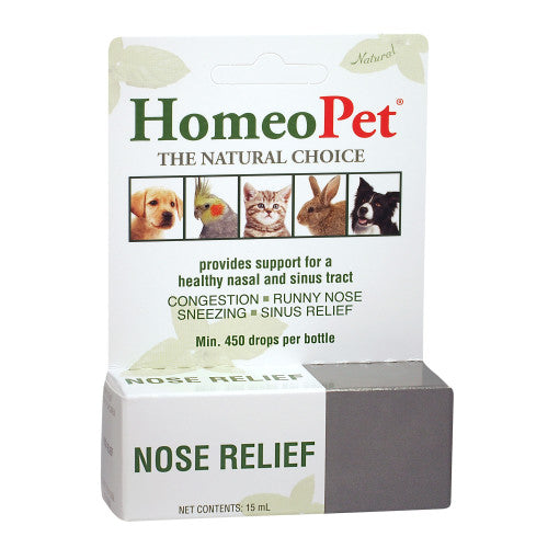 HomeoPet Solutions, Nose Relief Drops, 15 ml