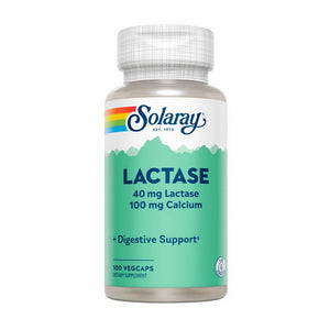 Solaray, Lactase, 40 mg, 100 Caps
