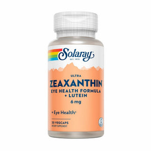 Solaray, Ultra Zeaxanthin Eye Health Formula Plus Lutein, 6 mg, 30 Veg Caps