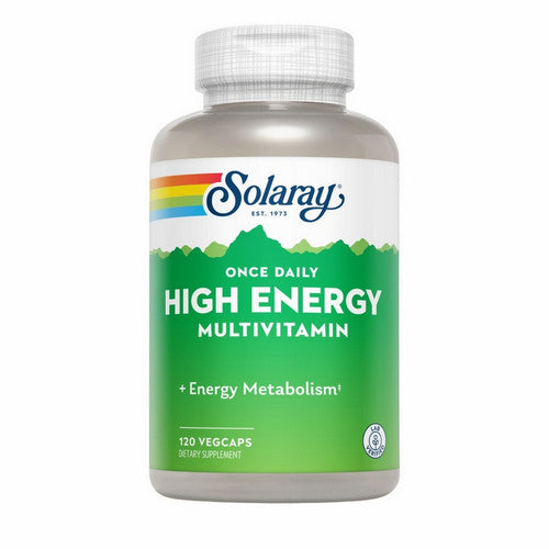 Solaray, Once Daily High Energy, 120 Caps