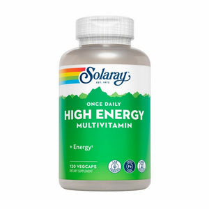 Solaray, Once Daily High Energy Iron-Free, 120 Caps