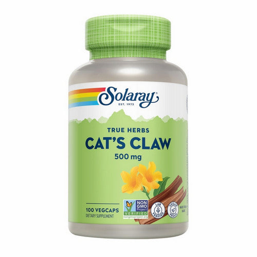Solaray, Cat'S Claw, 500 Mg, 100 Veg Caps