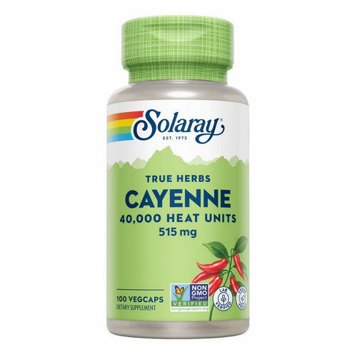 Solaray, Cayenne, 515 mg, 100 Caps