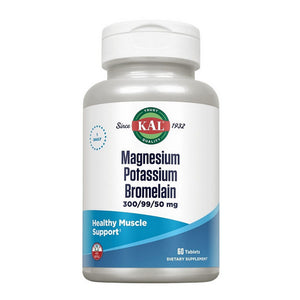 Kal, Magnesium Potassium Bromelain, 60 Tabs
