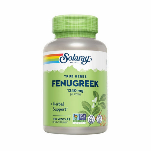Solaray, Fenugreek, 620 mg, 180 Caps