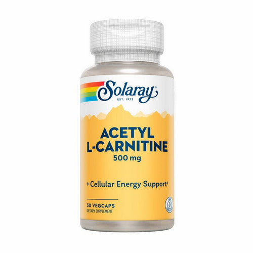 Solaray, Acetyl L-Carnitine, 500 mg, 30 Caps