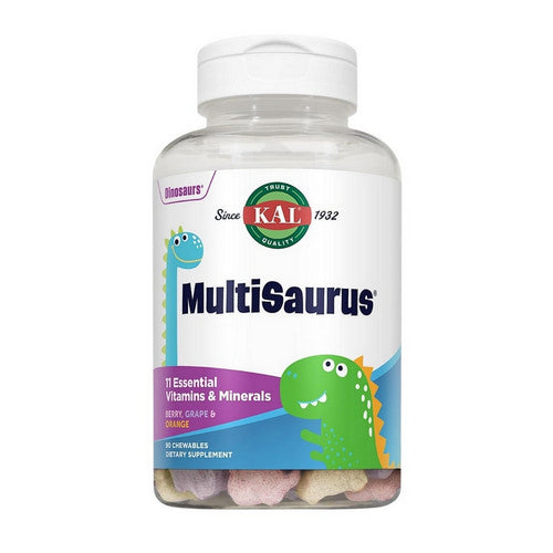 Kal, MultiSaurus, Berry, Grape & Orange 90 Chews