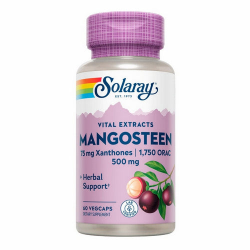 Solaray, Mangosteen Extract, 500 mg, 60 Caps