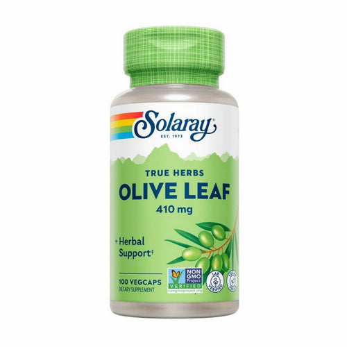Solaray, Olive Leaf, 410 mg, 100 Caps