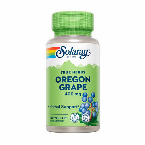 Solaray, Oregon Grape, 400 mg, 100 Caps