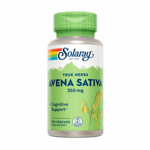 Solaray, True Herbs Avena Sativa, 350 Mg, 100 Veg Caps