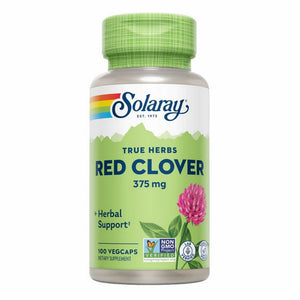 Solaray, True Herbs Red Clover, 375 Mg, 100 Veg Caps