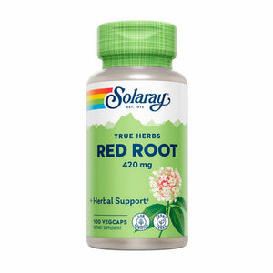 Solaray, True Herbs Red Root, 420 Mg, 100 Veg Caps