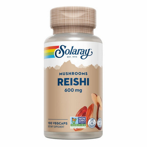 Solaray, Reishi Mushroom, 600 Mg, 100 Veg Caps