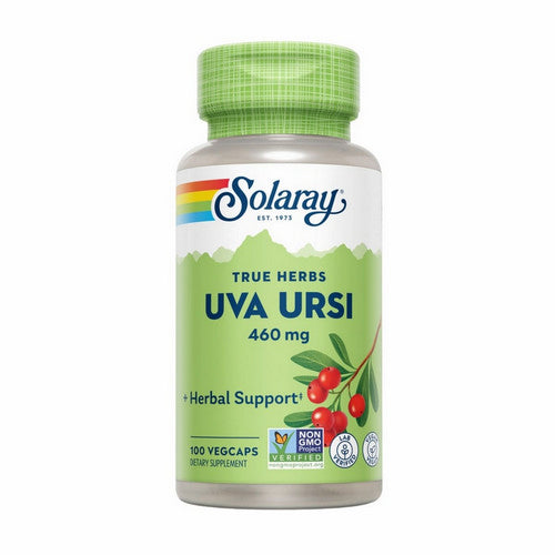 Solaray, True Herbs Uva Ursi, 460 Mg, 100 Veg Caps