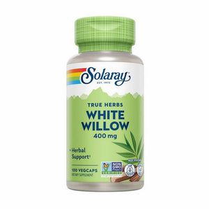 Solaray, White Willow, 400 mg, 100 Caps
