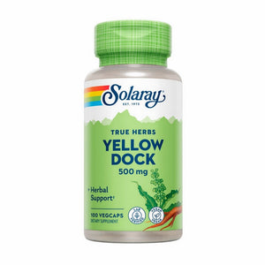 Solaray, Yellow Dock, 500 mg, 100 Caps