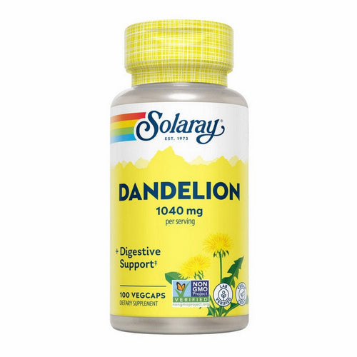 Solaray, Dandelion, 100 Caps