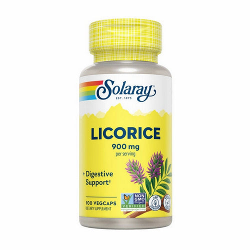 Solaray, Licorice, 100 Caps