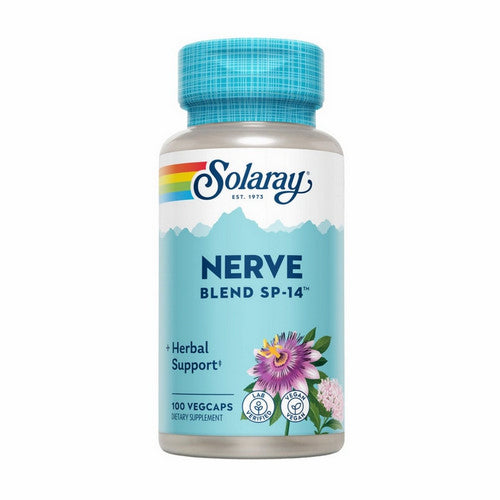 Solaray, Nerve Blend SP-14, 100 Veg Caps