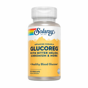 Solaray, GlucoReg Bitter Melon Formula, 30 Caps