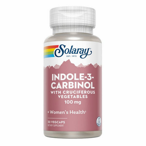 Solaray, Indole-3 Carbinol With Cruciferous Vegetables, 100 Mg, 30 Veg Caps
