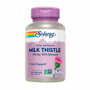 Solaray, Milk Thistle Seed Extract, 175 mg, 120 Caps