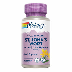 Solaray, St. John's Wort Twice Daily, 60 Caps