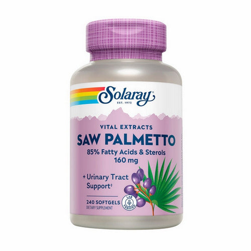 Solaray, Saw Palmetto Berry Extract, 160 mg, 240 Softgels