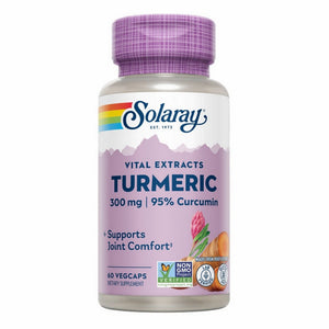 Solaray, Turmeric, 300 Mg, 60 Veg Caps