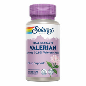 Solaray, Valerian Root Extract, 30 Caps