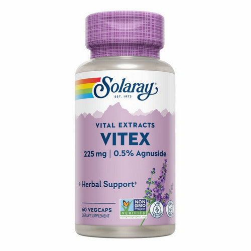 Solaray, Vitex Berry Extract, 225 mg, 60 Caps