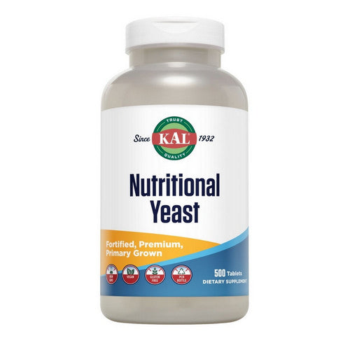Kal, Nutrional Yeast, 500 Tabs