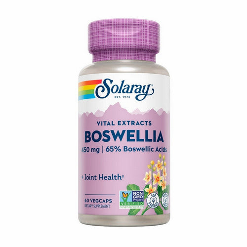 Solaray, Vital Extracts Boswellia, 450 Mg, 60 Veg Caps