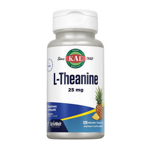 Kal, L-Theanine ActivMelt, 25 mg, 120 Tabs