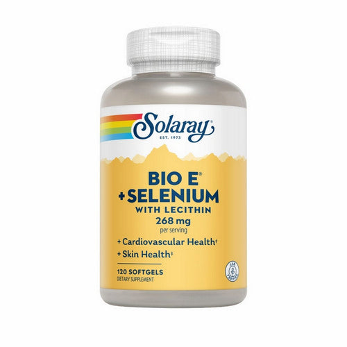 Solaray, Bio E Plus Selenium, 120 Softgels