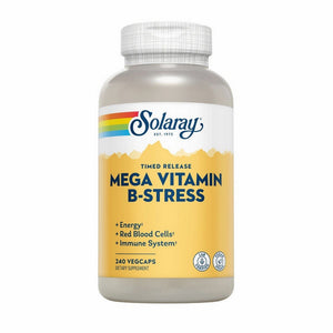 Solaray, Mega Vitamin B-Stress Timed-Release, 240 Veg Caps