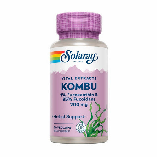Solaray, Vital Extracts Kombu, 30 Veg Caps