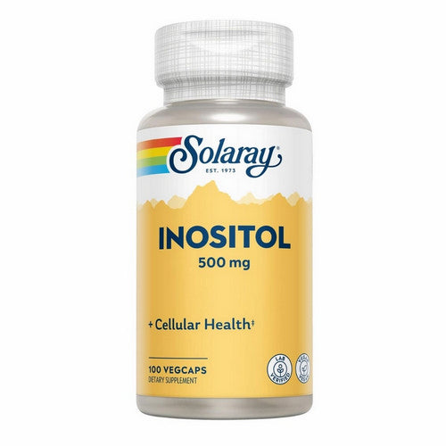 Solaray, Inositol, 500 mg, 100 Caps